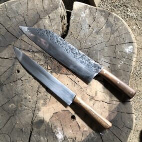 Rustikale Kochmesser